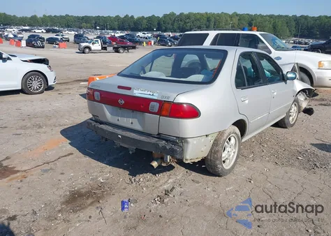 1999 Nissan Sentra Gxe/Xe z USA, uszkodzony, nr VIN 1N4AB41D6XC725575
